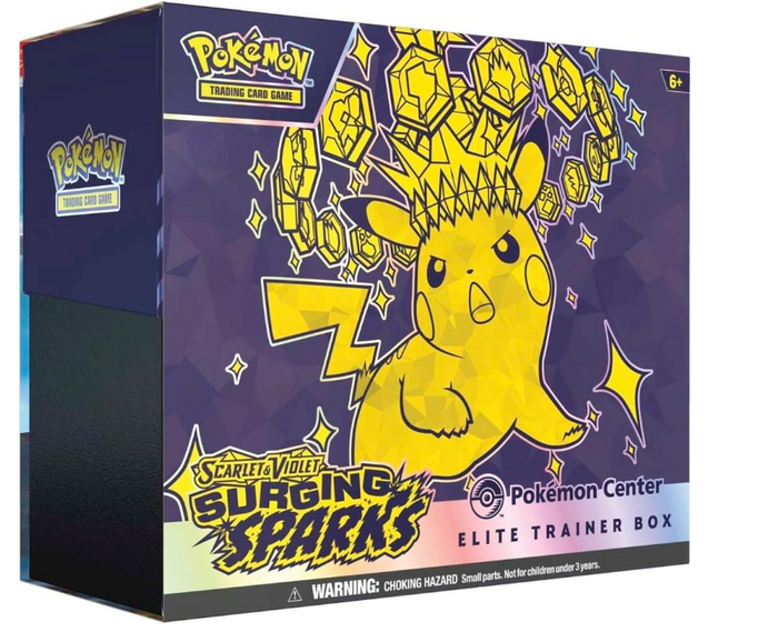 Pokémon TCG: Scarlet & Violet-Surging Sparks Pokémon Center Elite Trainer Box
